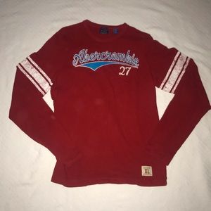 Abercrombie & Fitch Vintage Long Sleeve Muscle Tee